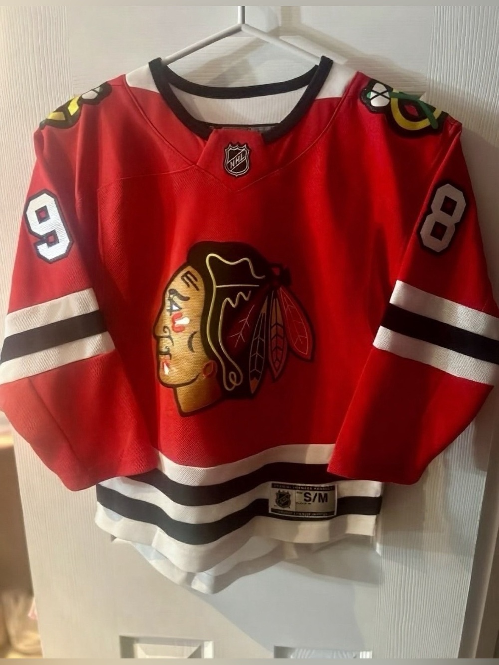NHL Chicago Blackhawks Connor Bedard Jersey